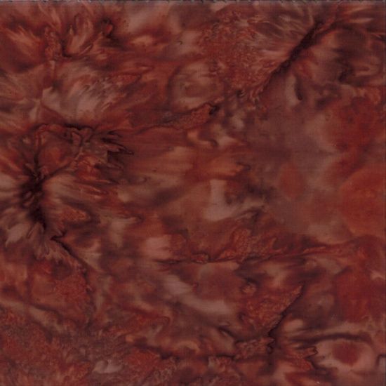 Hoffman Fabrics 1895 Watercolors Batik 1895 386 Brownie