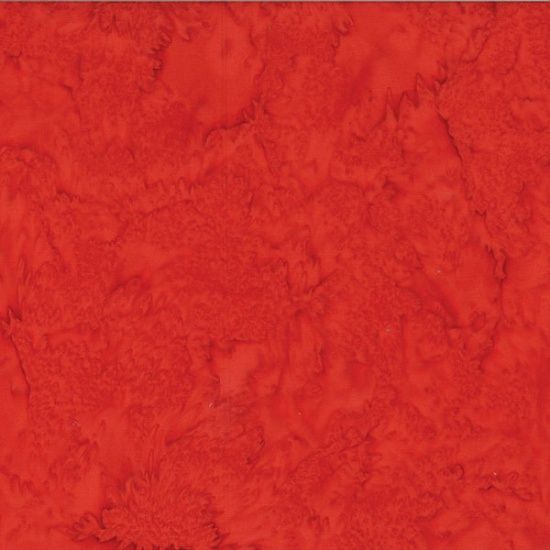Hoffman Fabrics 1895 Watercolors Batik 1895 403 Cherry