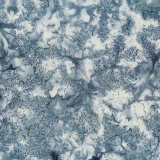 Hoffman Fabrics 1895 Watercolors Batik 1895 622 Cool Gray