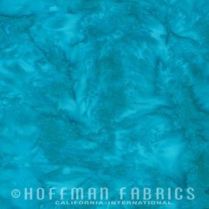 Hoffman Fabrics 1895 Watercolors Batik 1895 578 Delta