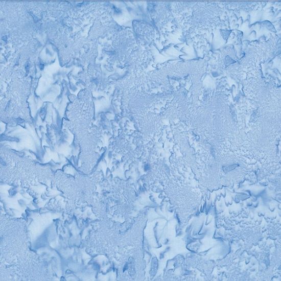 Hoffman Fabrics 1895 Watercolors Batik 1895 707 Powder Blue
