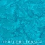 Hoffman Fabrics 1895 Watercolors Batik 1895 44 Seasalt