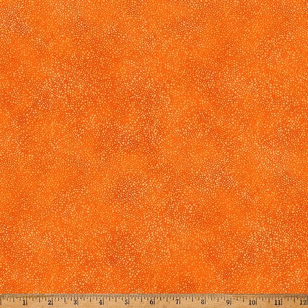 Hoffman Fabrics 24/7: Bubbles V5325 13 Orange