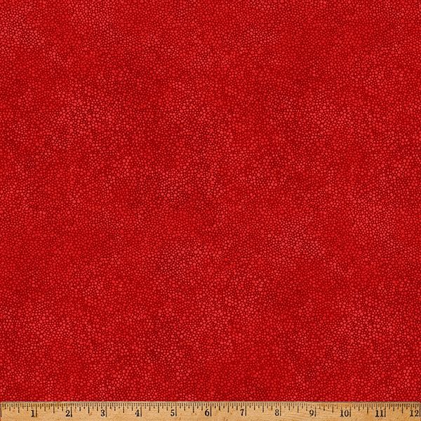 Hoffman Fabrics 24/7: Bubbles V5325 5 Red