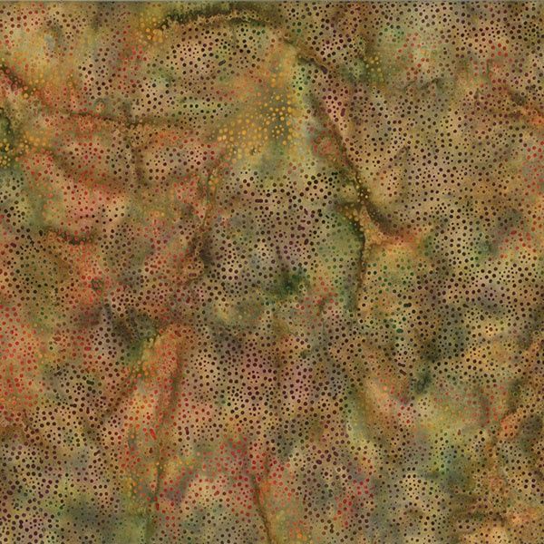 Hoffman Fabrics 885 Dot Batiks 885 526 Incense