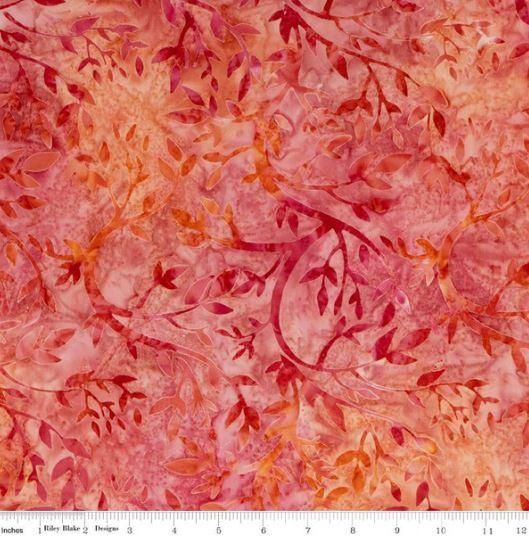 Riley Blake Designs Expressions Batiks Tjaps BTPT1070 Rainier Cherry