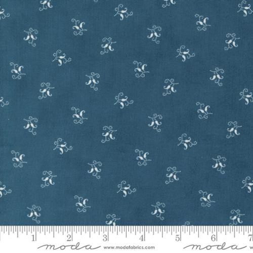 Moda Fabrics  Sandalwood 44388 14 Indigo