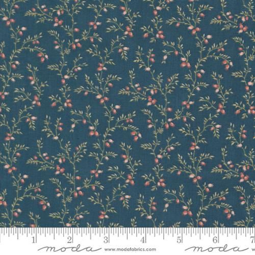 Moda Fabrics 3 Sisters  Sandalwood 44386 14 Indigo
