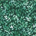 Hoffman Fabrics Bali Batik Leaves U2498 272 Mallard
