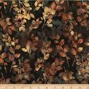 Hoffman Fabrics Bali Batik Leaves W2585 51 Chestnut