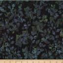 Hoffman Fabrics Bali Batik Leaves W2585 537 Blacklight