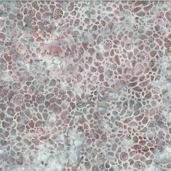 Hoffman Fabrics Bali Batik Pebbles U2494 270 Hippo
