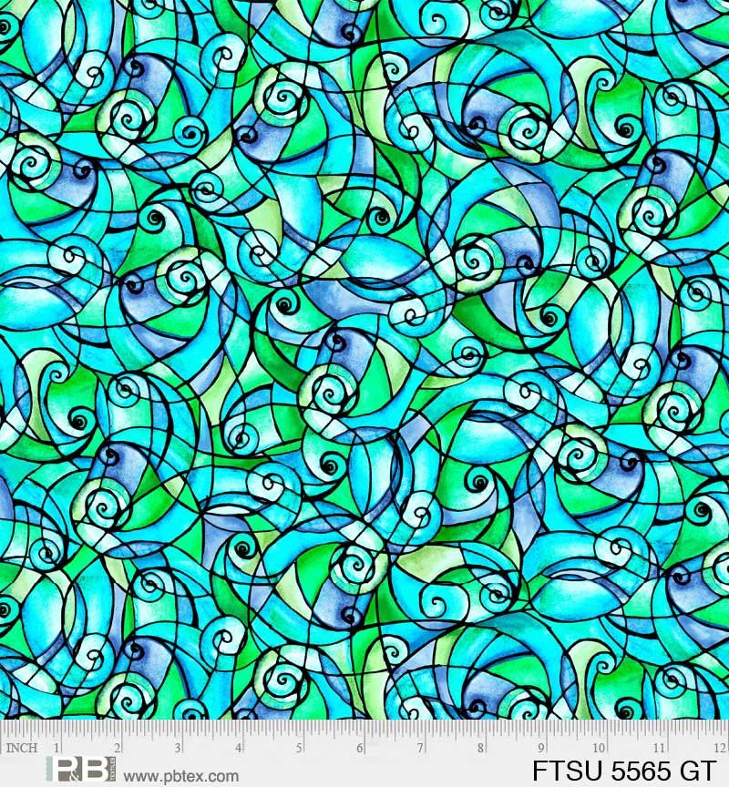 P&amp;B Textiles Flower to the Sun FTSU 05565 GT