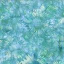 Hoffman Fabrics Bali Batik Sunflower Bali H S Seafoam V2546 79