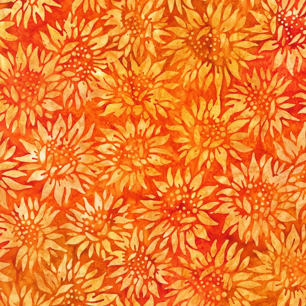 Robert Kaufman Fabrics Artisan Batiks Fall Splendor AMD-22954-125 Sunflower