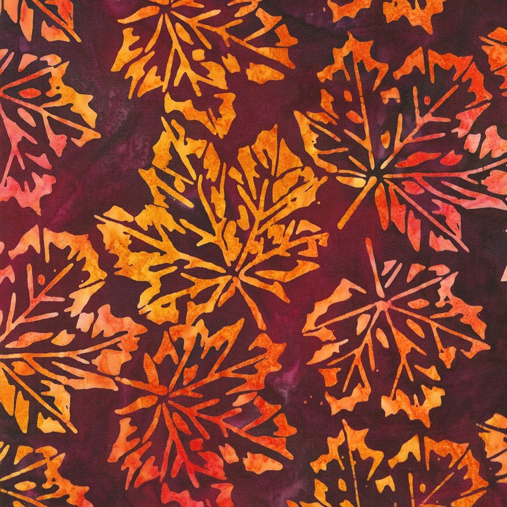 Robert Kaufman Fabrics Artisan Batiks Fall Splendor AMD-22955-221 Aubergine