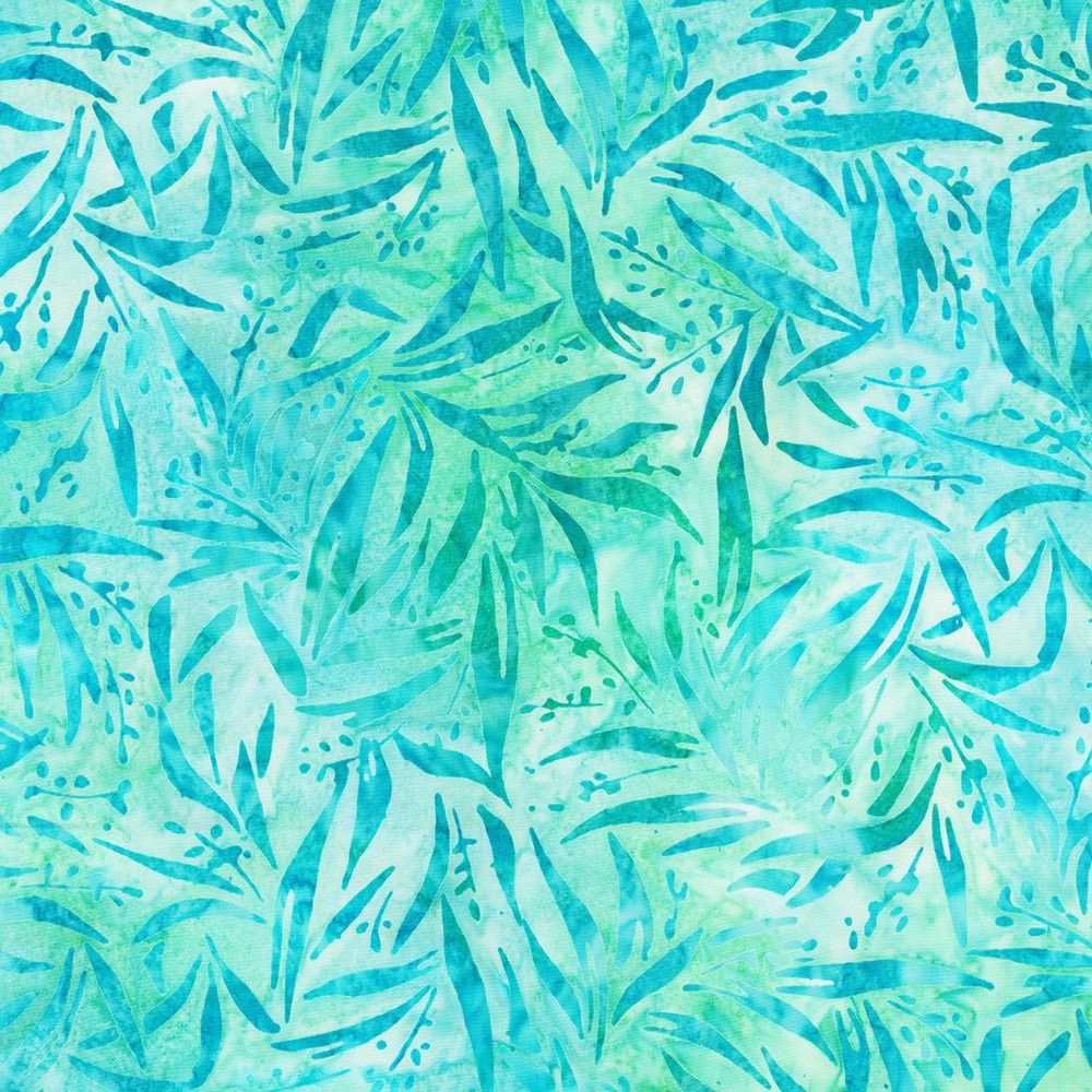 Robert Kaufman Fabrics Artisan Batiks Fall Splendor AMD-22957-70 Aqua