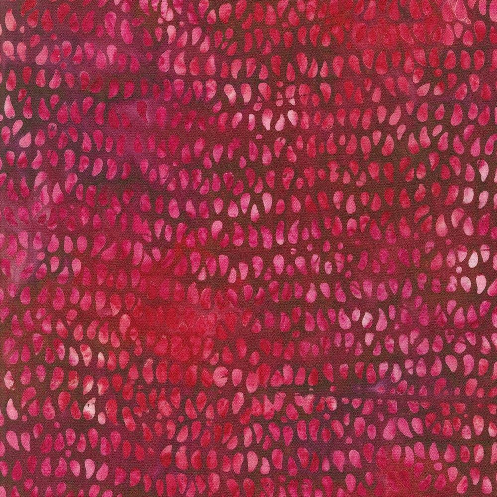 Robert Kaufman Fabrics Artisan Batiks: Sunrise Blossoms AMD 21632 99 Cherry