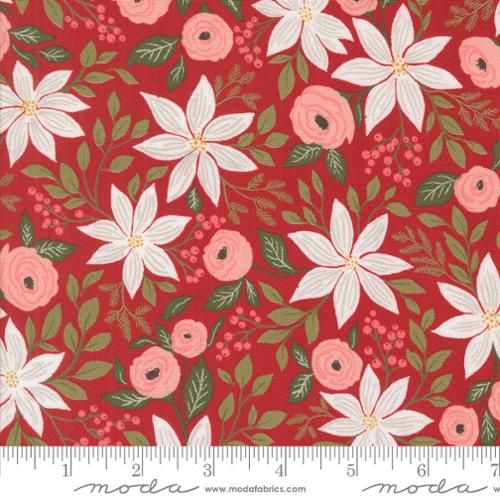 Moda Fabrics Berry and Pine 5240 14 Cranberry