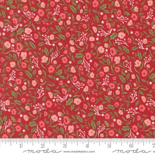 Moda Fabrics Berry and Pine 5241 14 Cranberry