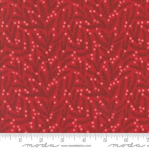 Moda Fabrics Berry and Pine 5243 14 Cranberry