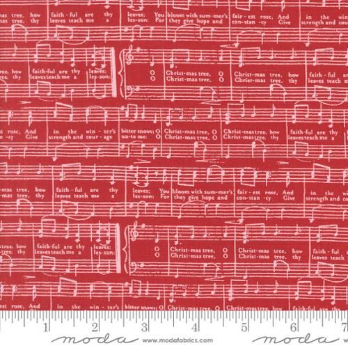 Moda Fabrics Berry and Pine 5244 14 Cranberry