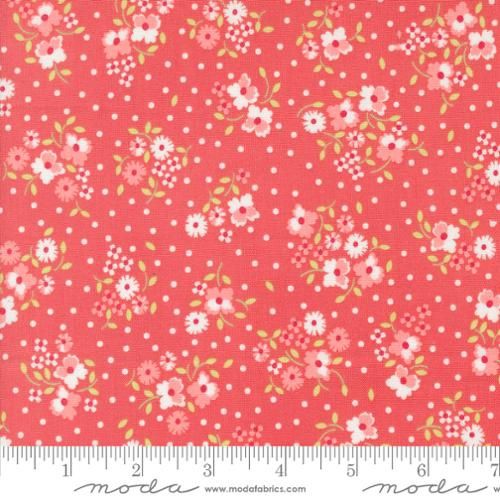 Moda Fabrics Cali &amp; Co. 29190 12 Flamingo
