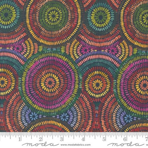 Moda Fabrics Floribunda 39806 14 Midnight
