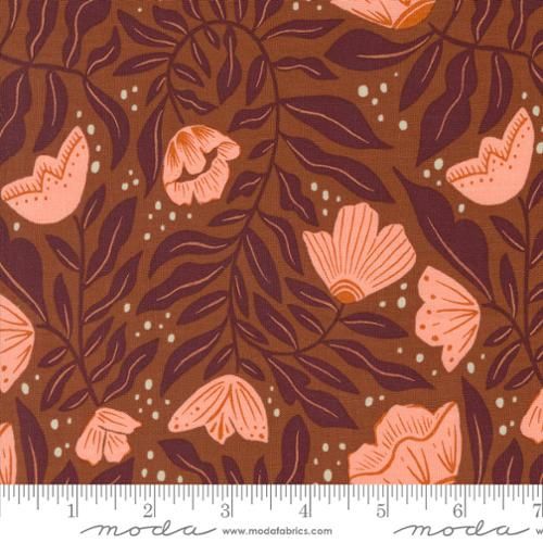 Moda Fabrics Folk &amp; Lore 45602 15 Rust