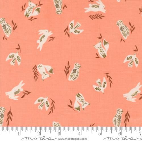 Moda Fabrics Folk &amp; Lore 45603 18 Peach Blossom