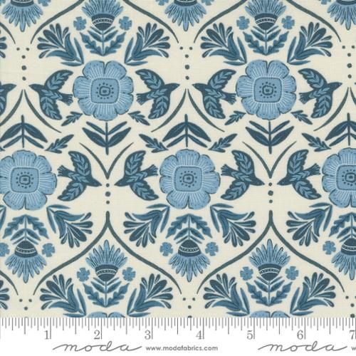 Moda Fabrics Folk &amp; Lore 45604 11  Eggshell