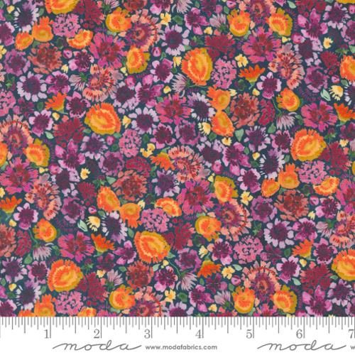 Moda Fabrics Floribunda 39809 12 Midnight