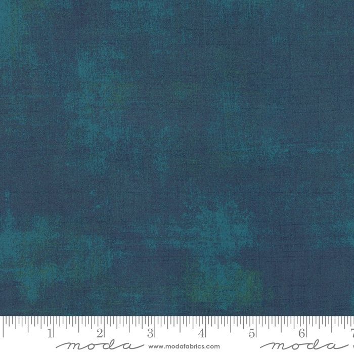 Moda Fabrics Grunge Basics 30150 230 Peacock