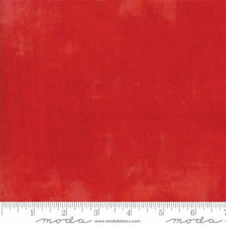 Moda Fabrics Grunge Basics 30150 365 Scarlet