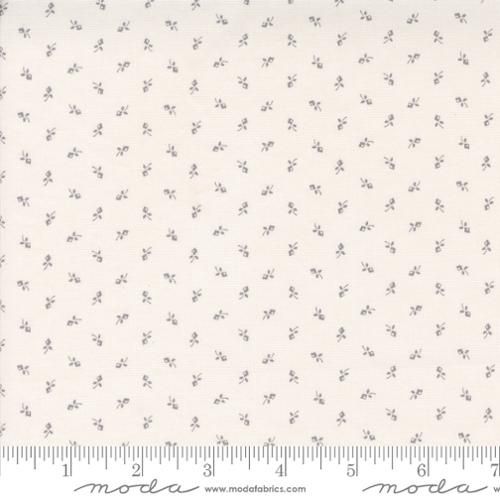 Moda Fabrics Itty Bitty Background Gatherings 49282 13 Grey
