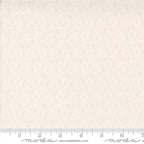 Moda Fabrics Itty Bitty Background Gatherings 49288 12 White