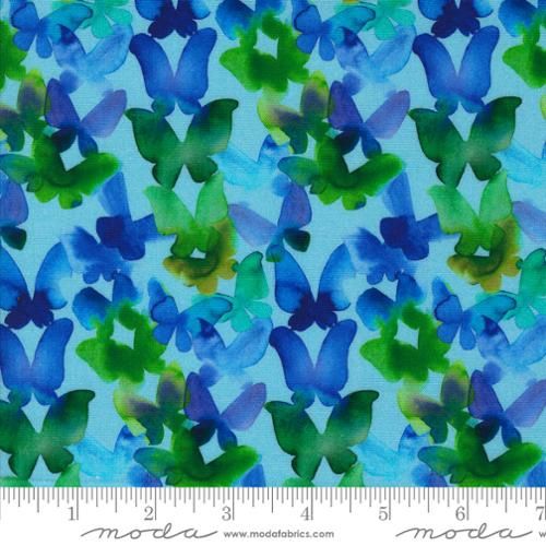 Moda Fabrics Playgrounds 2268 12 Aqua