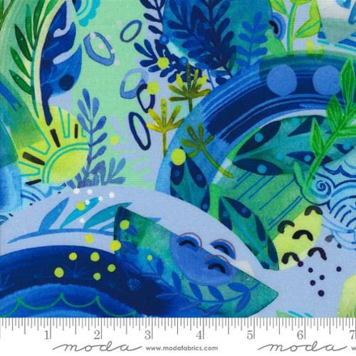 Moda Fabrics Playgrounds 2260 13 Sky