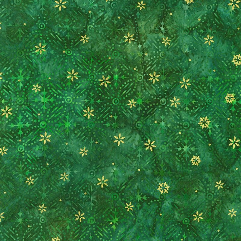 Robert Kaufman Fabrics Artisan Batiks: Twinkle Lights AMDM-23154-40 Emerald