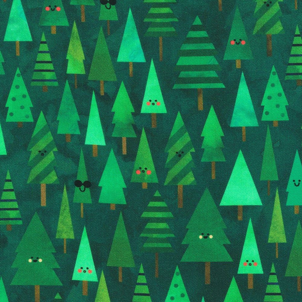 Robert Kaufman Fabrics Campground Critters AAKD-22786-438 Night