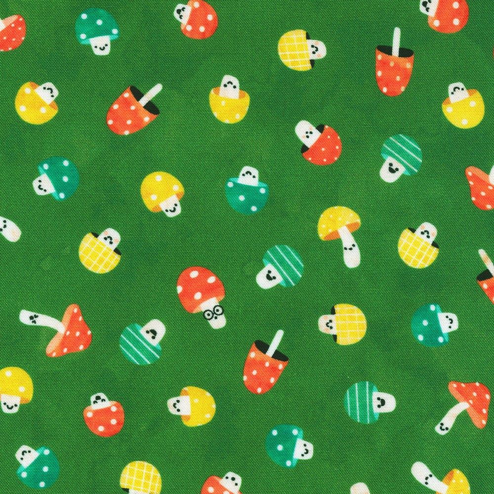 Robert Kaufman Fabrics Campground Critters AAKD-22787-30 Fern