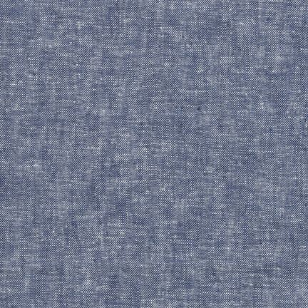 Robert Kaufman Fabrics Essex Yarn Dyed E064-1452 Denim