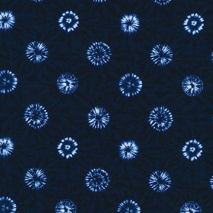 Robert Kaufman Shibori Blues SB-850257D5-1 Navy