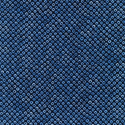 Robert Kaufman Shibori Blues SB-850257D1-1 Navy