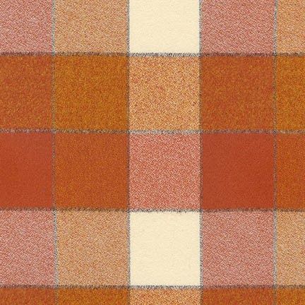 Robert Kaufman Fabrics Mammoth Flannel SRKF-16425-179 Rust