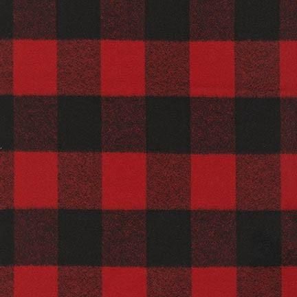 Robert Kaufman Fabrics Mammoth Flannel SRKF-16944-3 Red