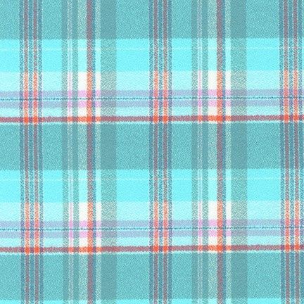 Robert Kaufman Fabrics Mammoth Junior Flannel SRKF 20539 70 Aqua