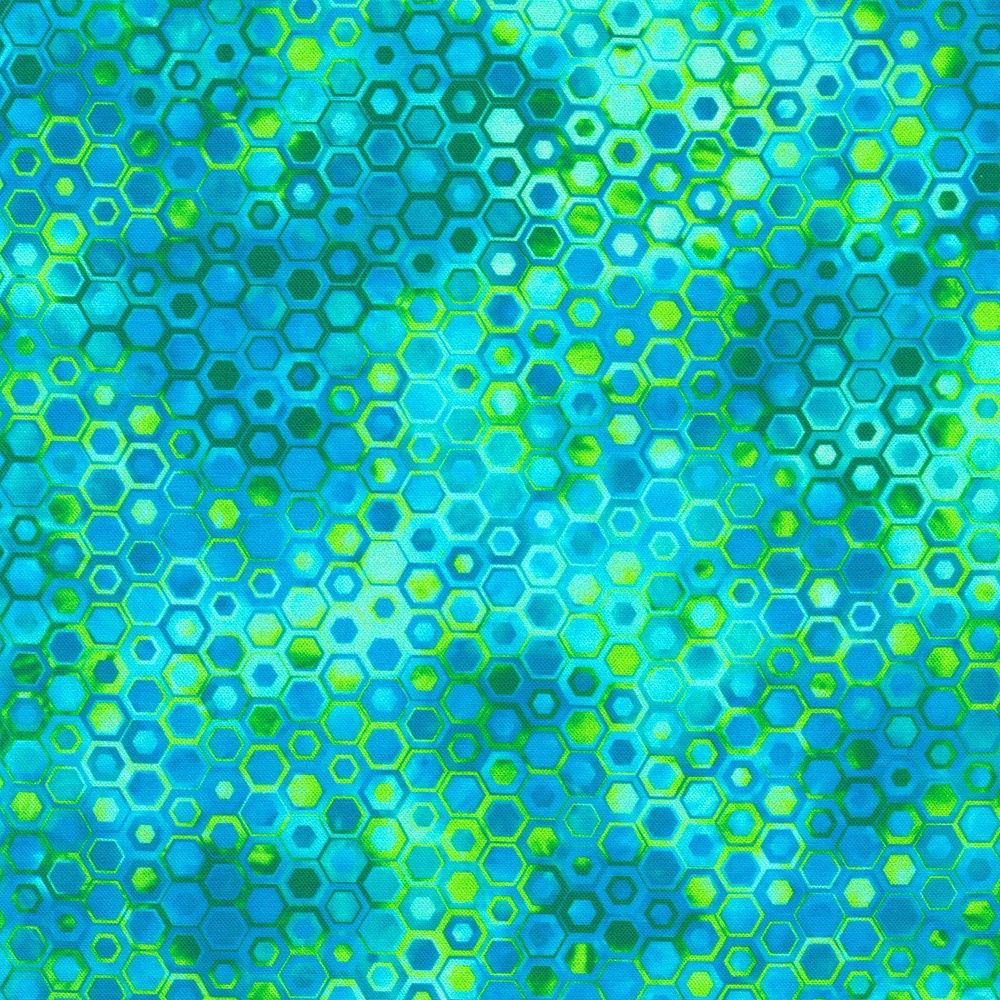 Robert Kaufman Fabrics Phantasma P5160021 Lagoon