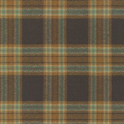 Robert Kaufman Fabrics Mammoth Flannel SRKF 19666 323 Walnut