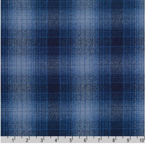 Robert Kaufman Fabrics Mammoth Flannel SRKF 18959 11 Royal